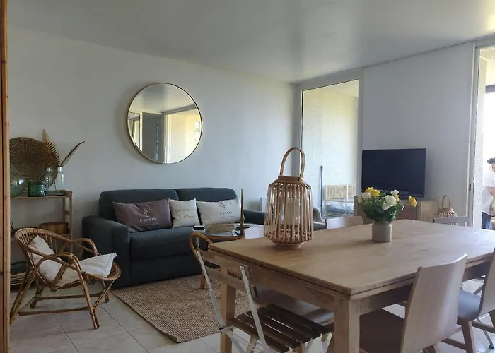 Cap6 Bel Appartement Vue Magnifique Mer, Piscine Tennis T3 Refait A Neuf